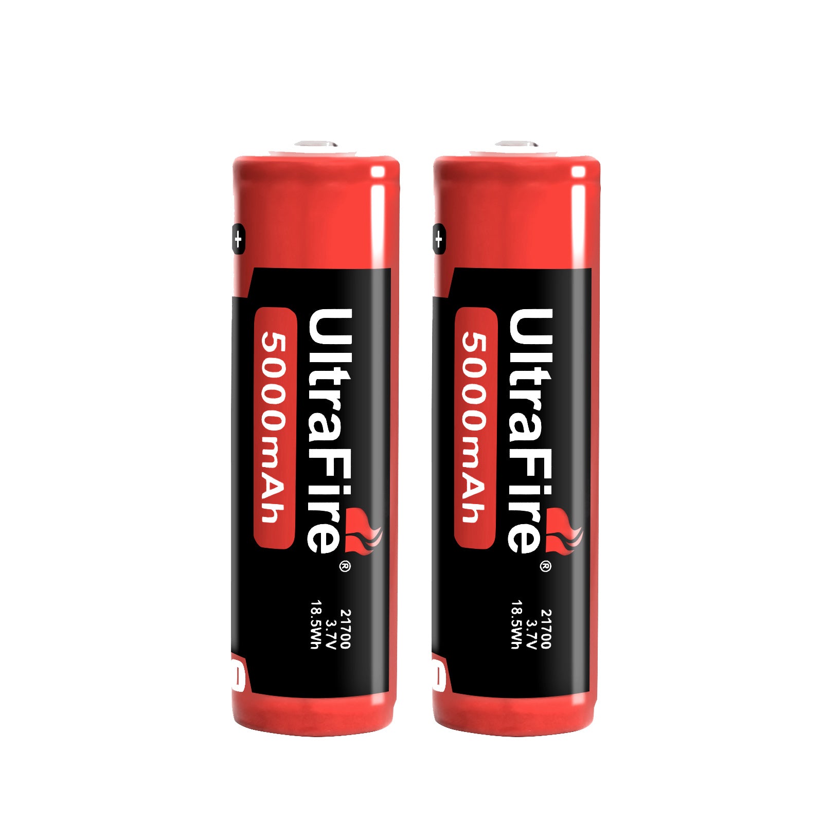 UltraFire 5000mAh 3.7V 21700 Rechargeable Lithium Battery With Protect