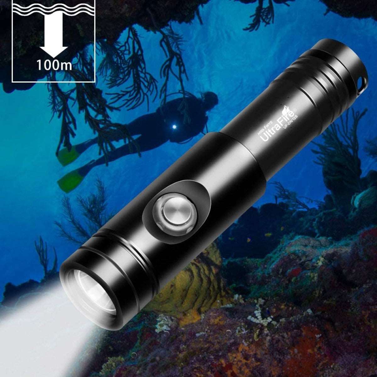 UltraFire UF-DIV12S Diving Flashlight