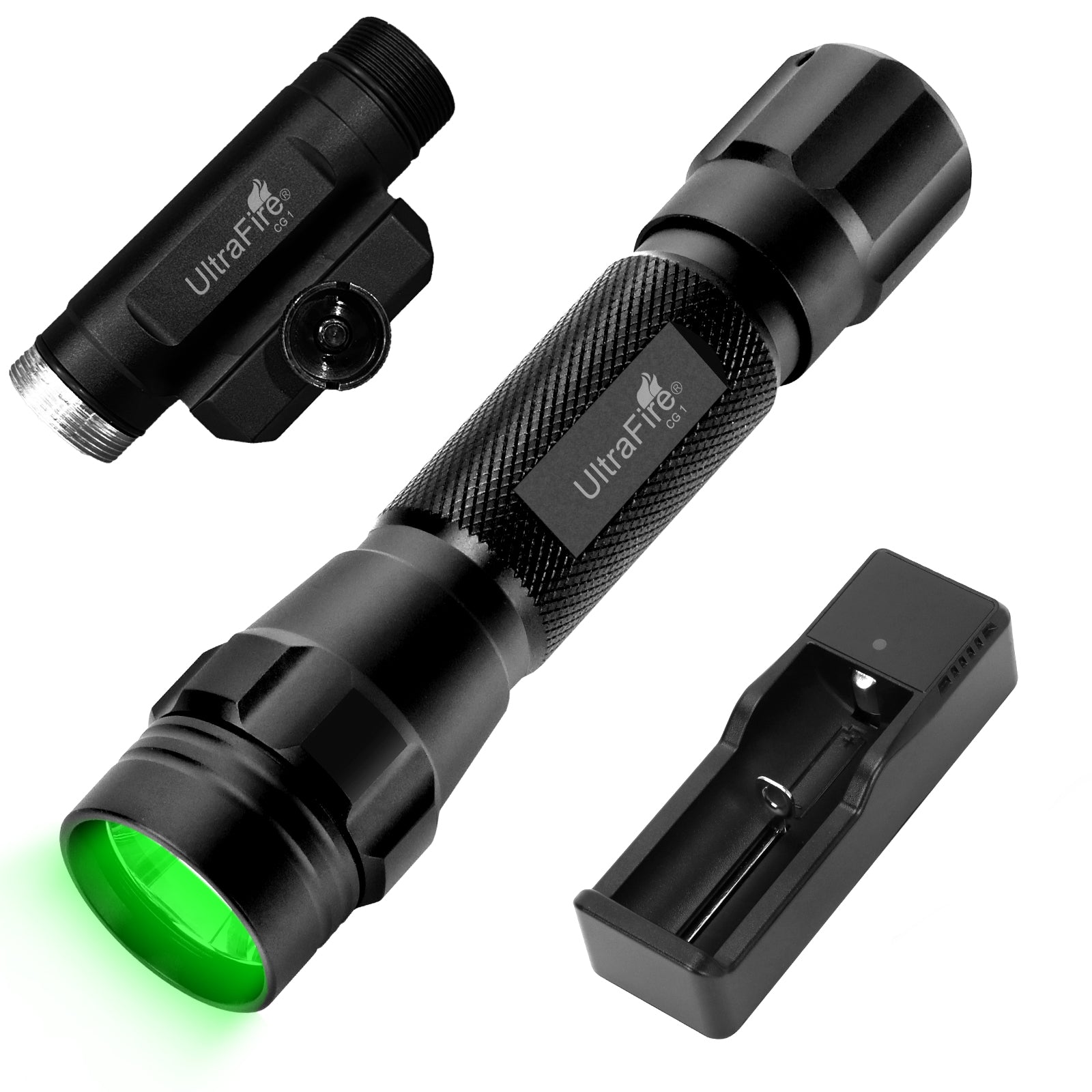 CG 1 Hunting Flashlight Green Light