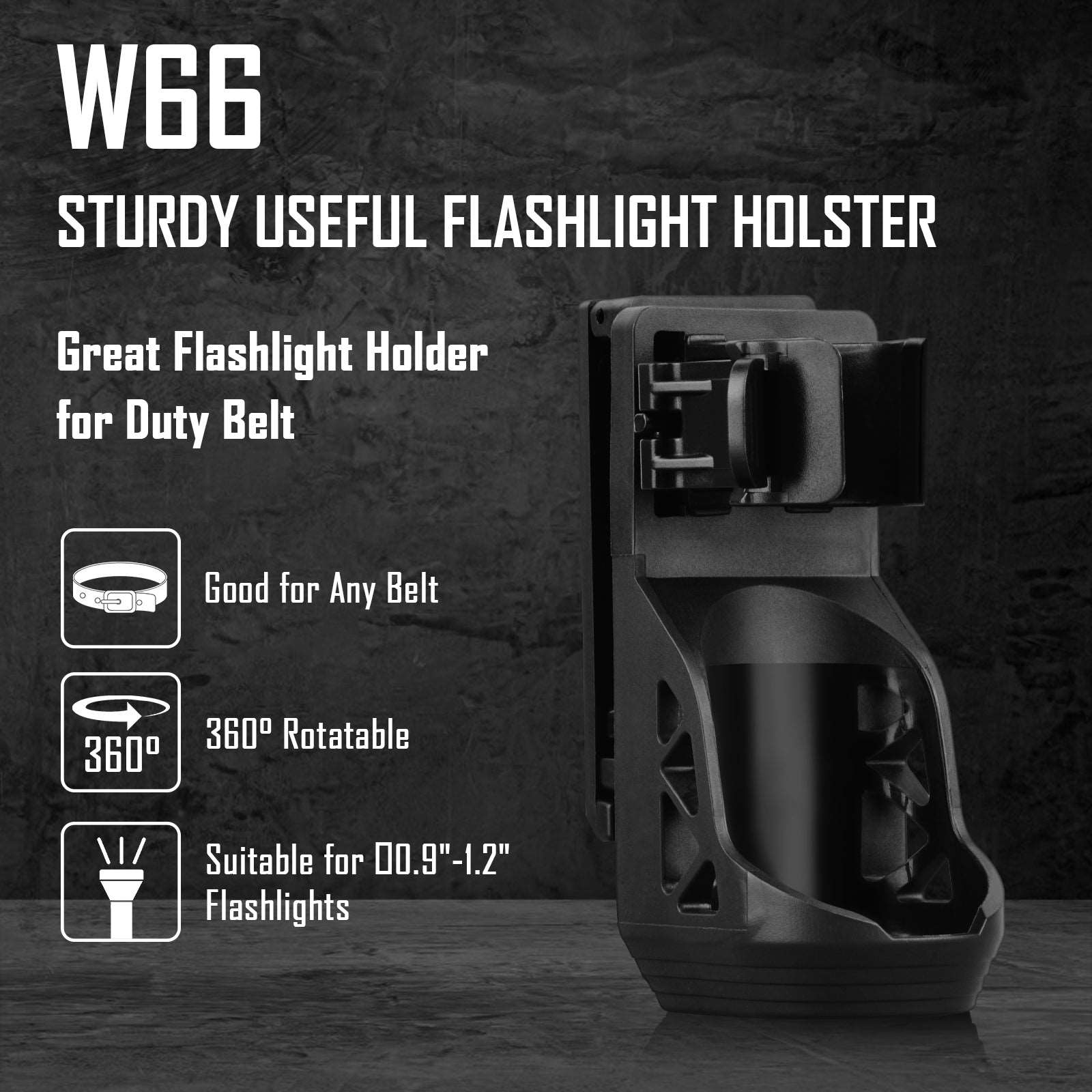 W66 Flashlight Holster