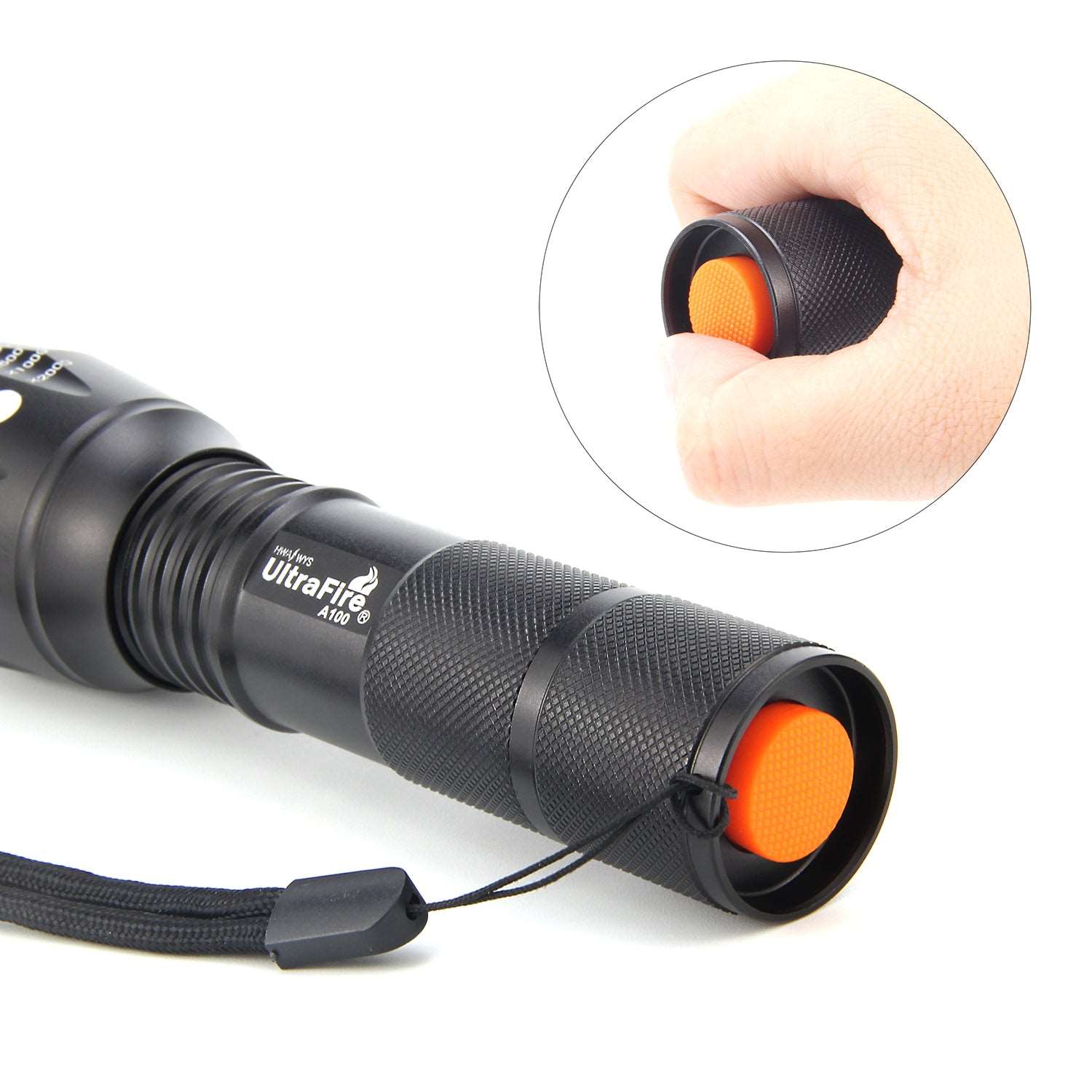 UltraFire A100 Zoom Traffic Wand Flashlight