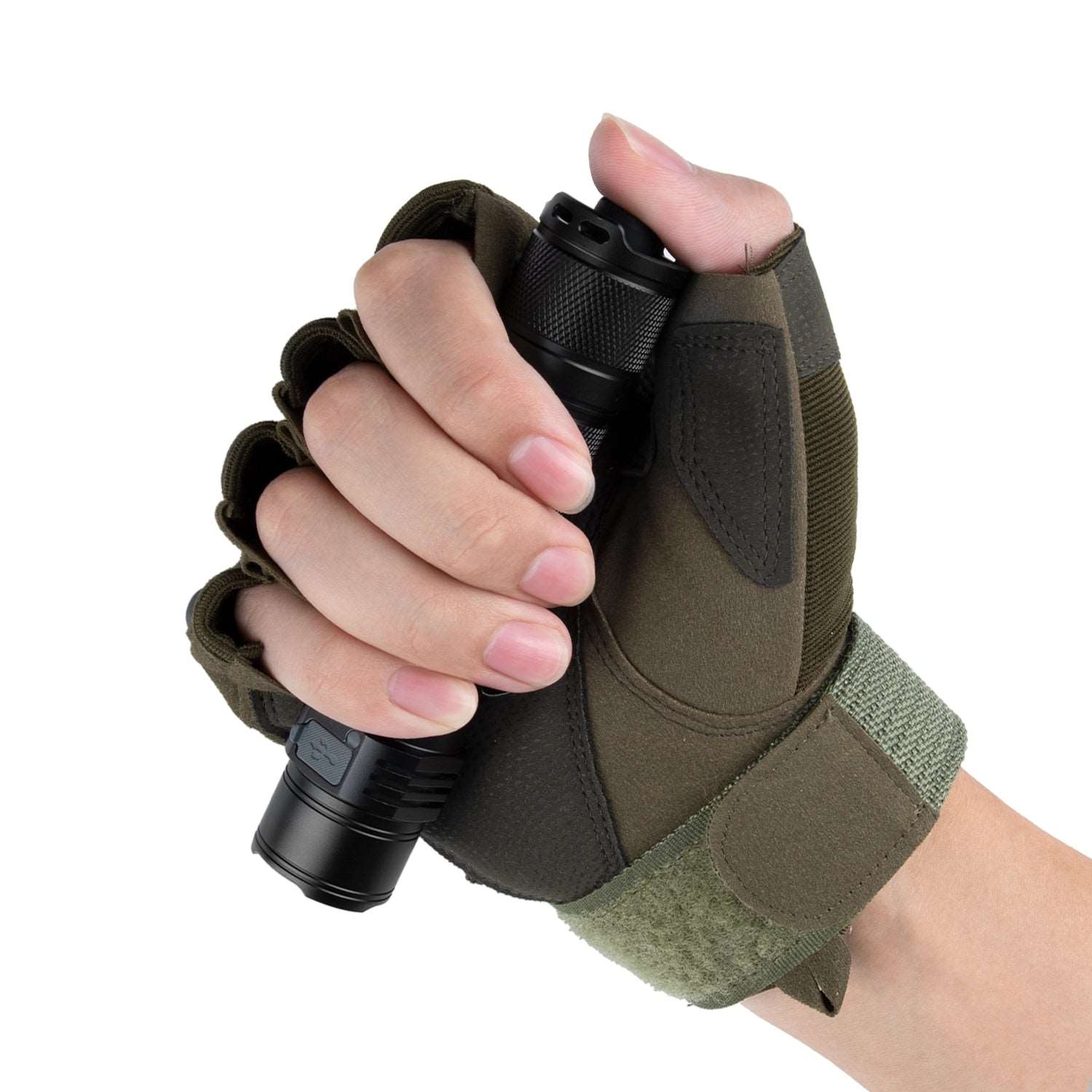 TP1 Multimode Tactical Hand holding TP1 flashlight