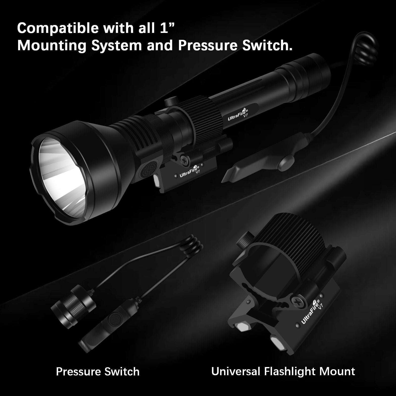 V7 High Power Flashlight