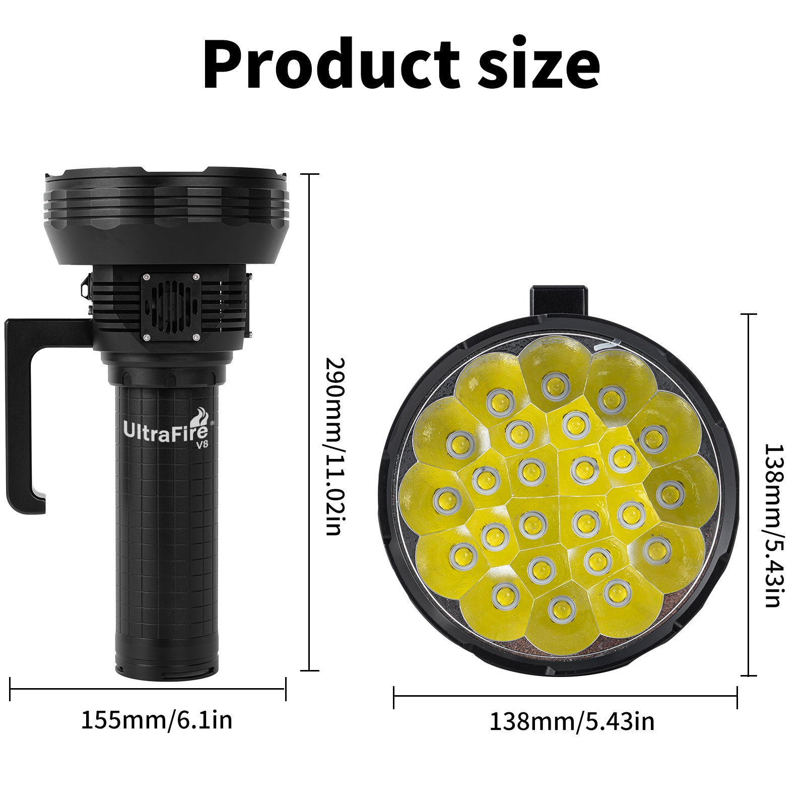 V8-flashlight-product-size