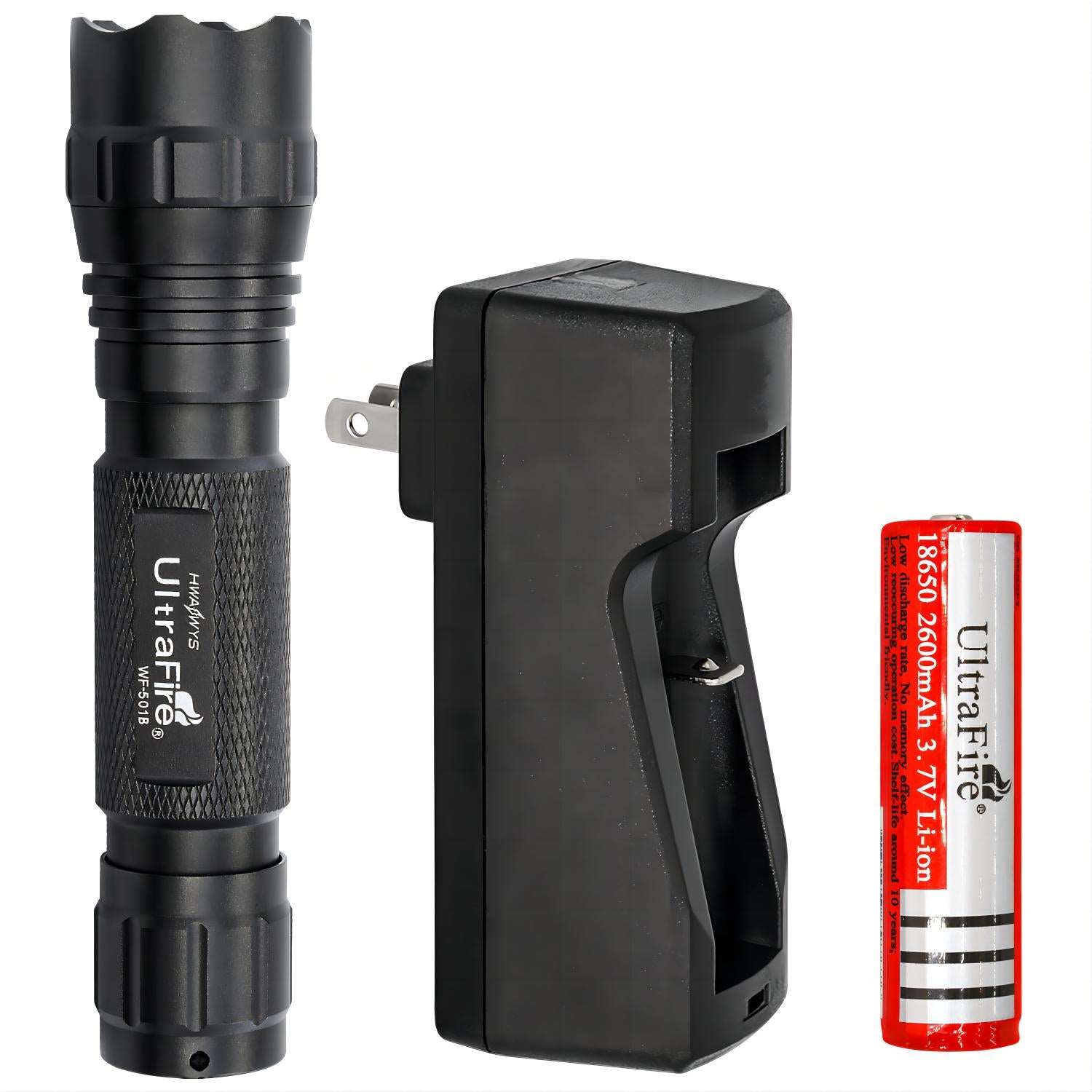 UltraFire-WF-501B-Tactical-Flashlight-1000-Lumens