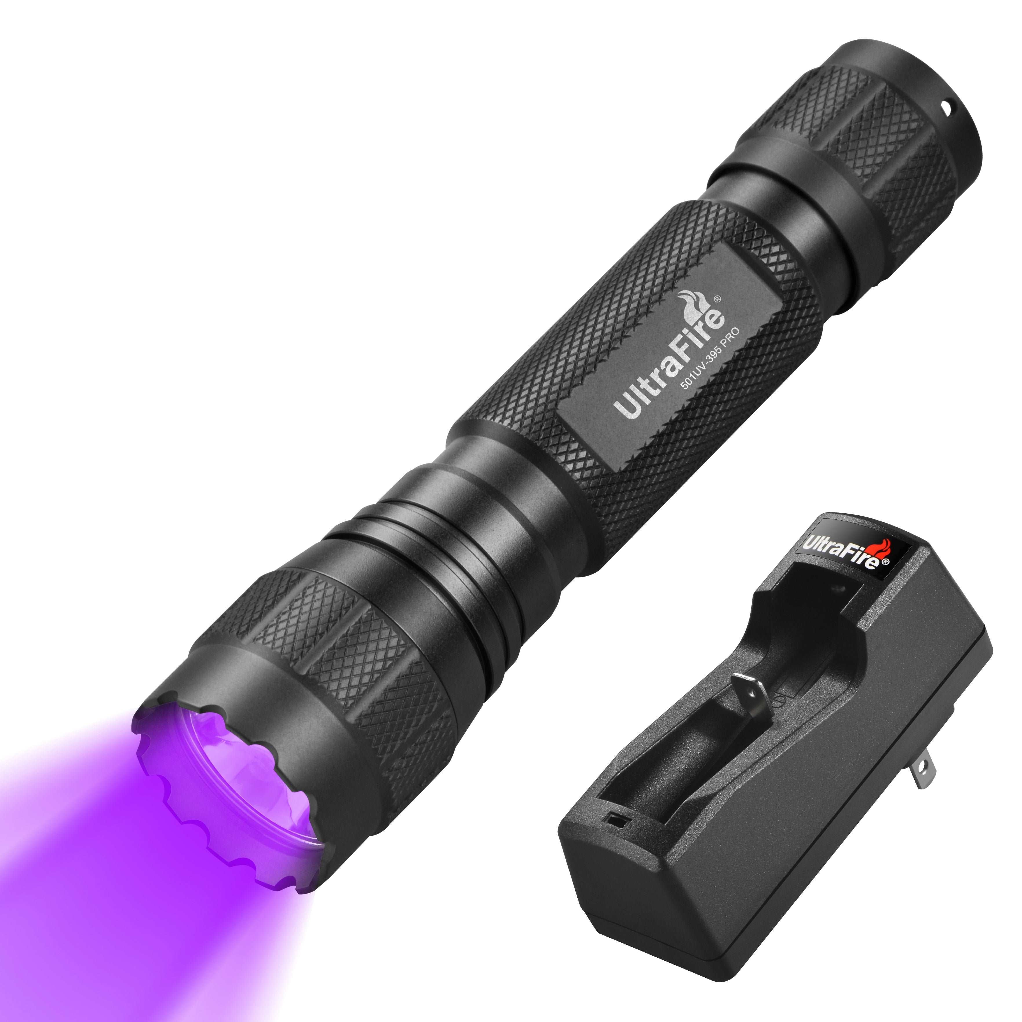 UltraFire WF-501UV-395 PRO(395nm) UV Flashlight