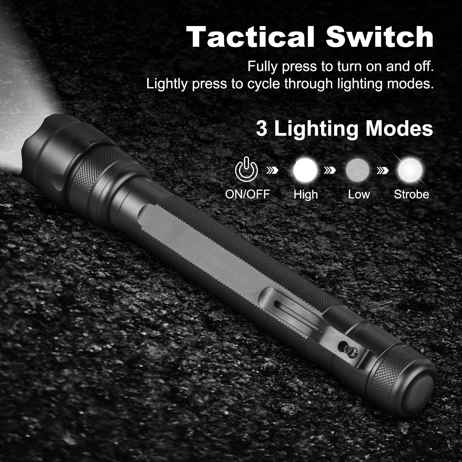 UltraFire WF-502D Tactical Flashlight