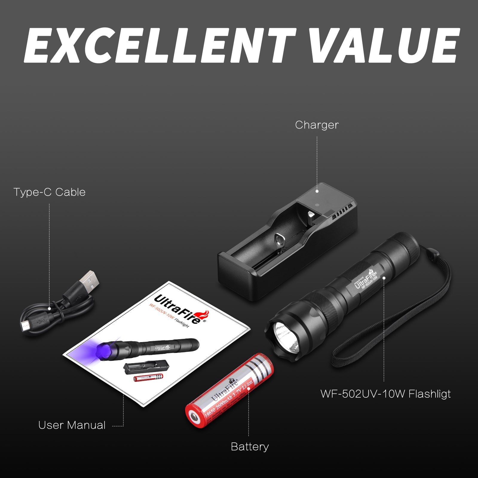 WF-502UV (365nm 10W)