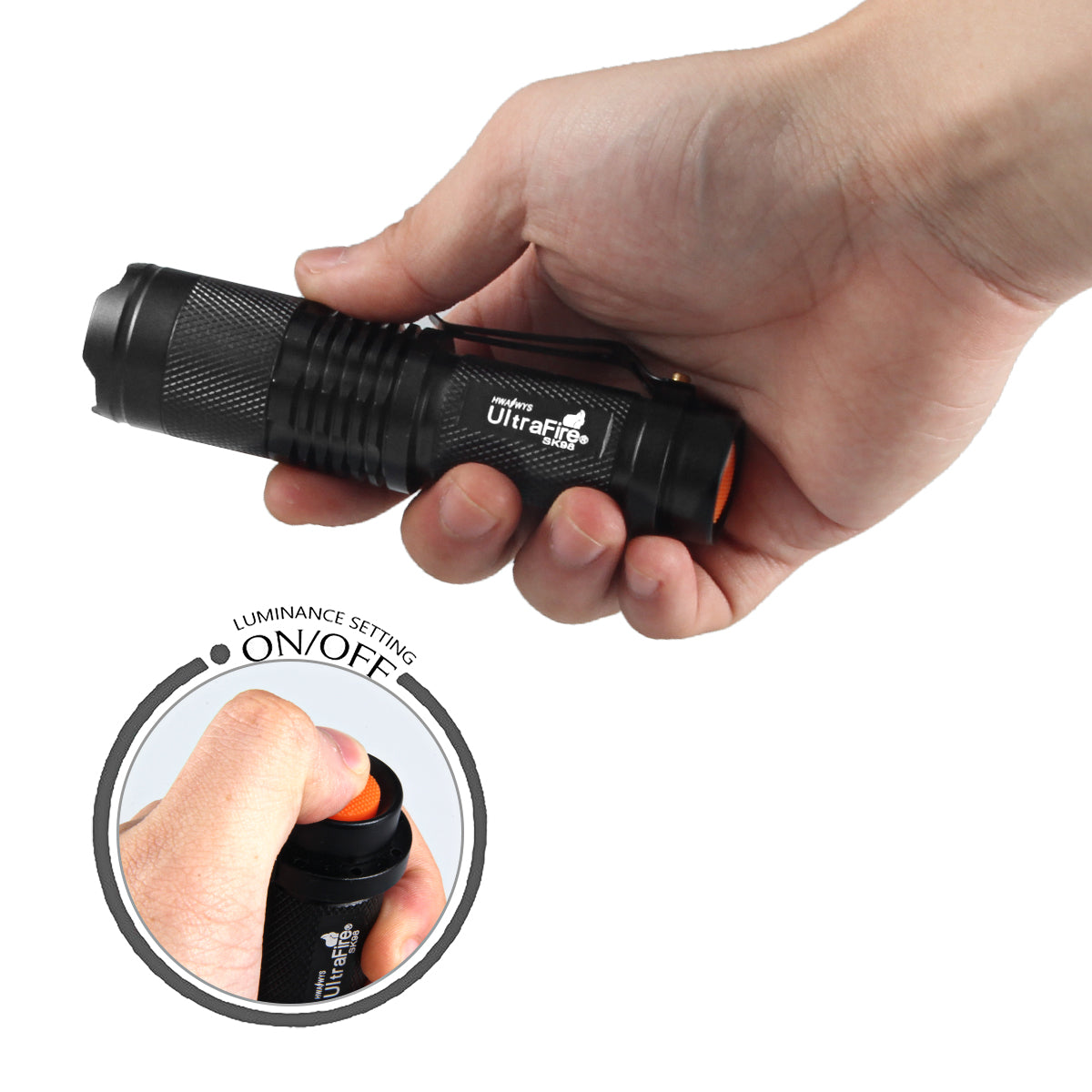 SK98 EDC Flashlight 5-Pack