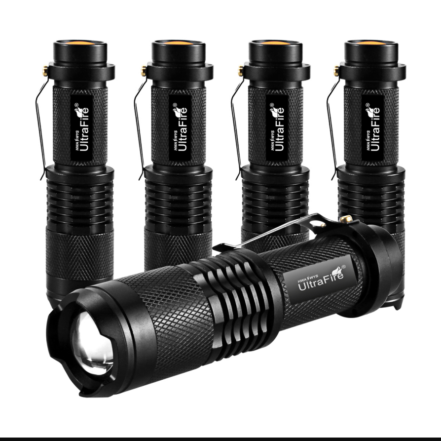 SK98 EDC Flashlight 5-Pack