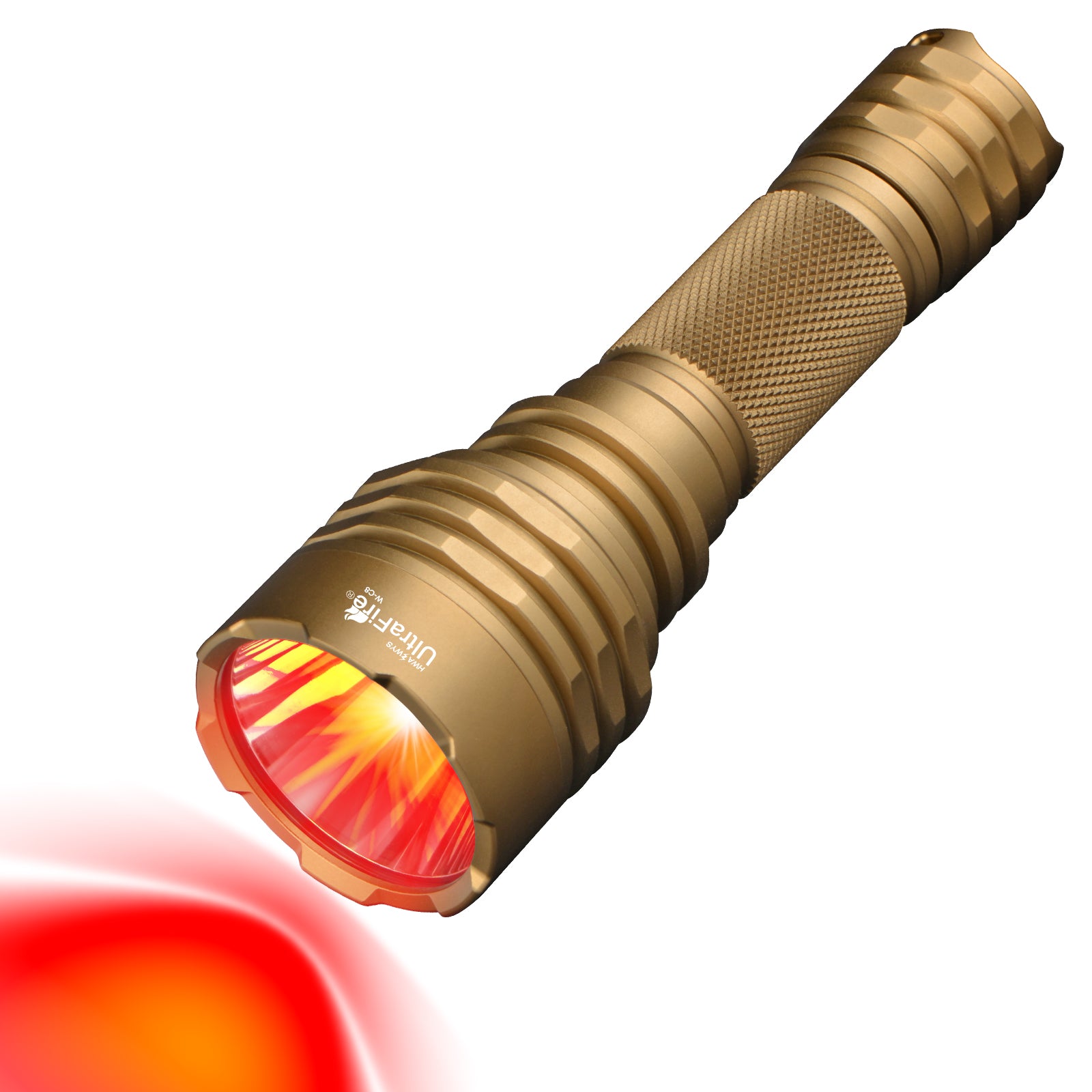 #Light color_Red-Included_Only Flashlight