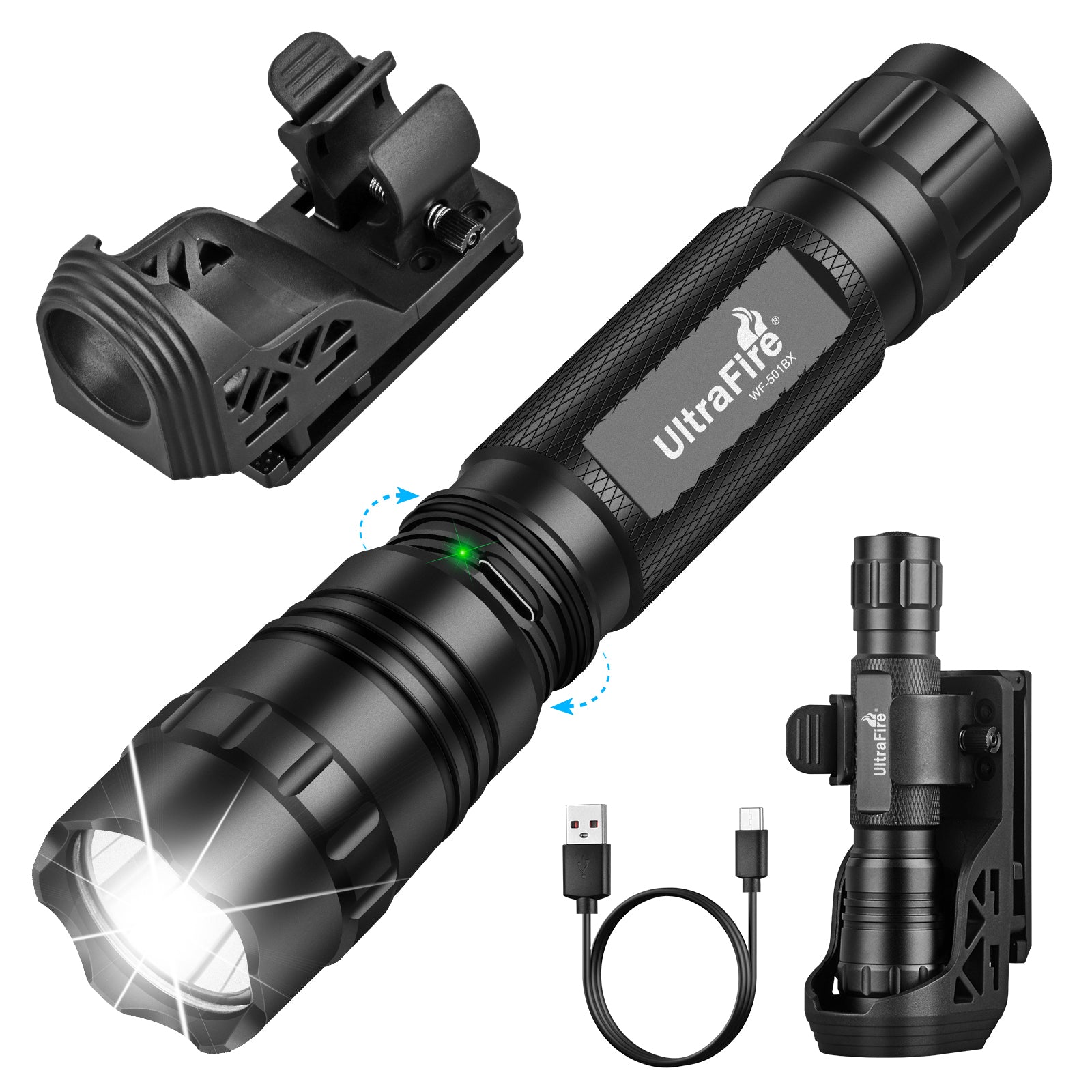 WF-501BX Flashlight Package