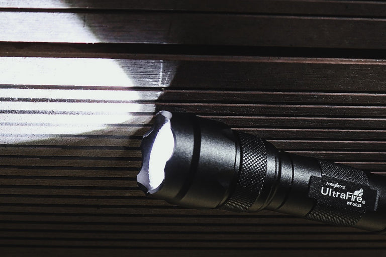 WF-502B Tactical Flashlight With Holster - UltraFire Store