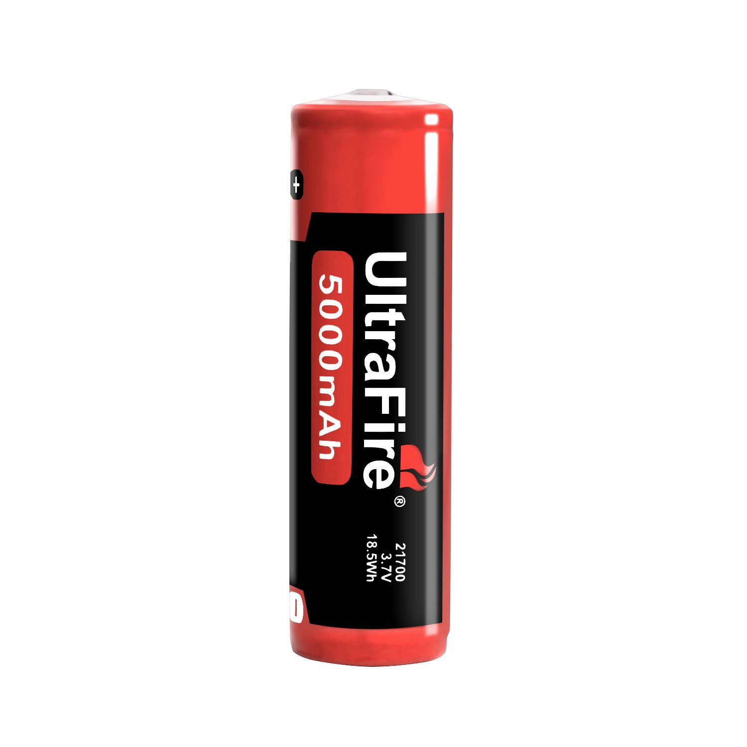 UltraFire 5000mAh 3.7V 21700 Rechargeable Lithium Battery With Protect